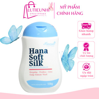 Dung dịch vệ sinh phụ nữ Hana Soft Silk chính hãng Hanayuki - ddvs Hana. CHÍNH HÃNG
