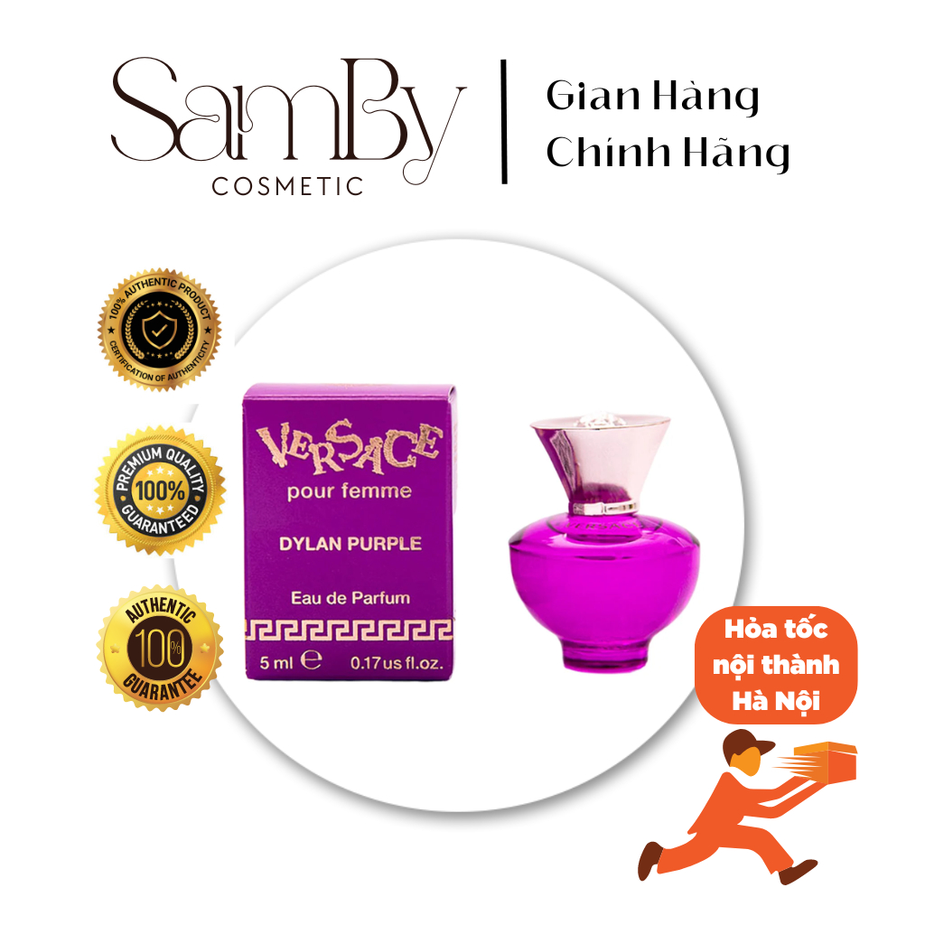 Nước hoa nữ Versace  Pour Femme Dylan Purple EDP - 5ml