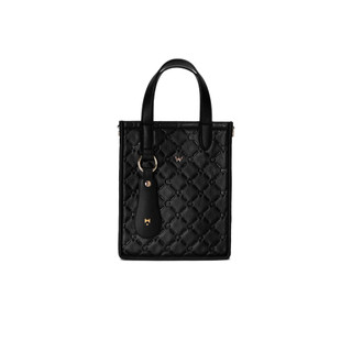 Túi Da Nam Nữ THEWOLF ESSENTIAL MONOGRAM MINI BAG - BLACK