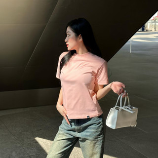 Áo babytee trơn cổ tròn, áo thun basic dễ phối đồ egentlehanoi