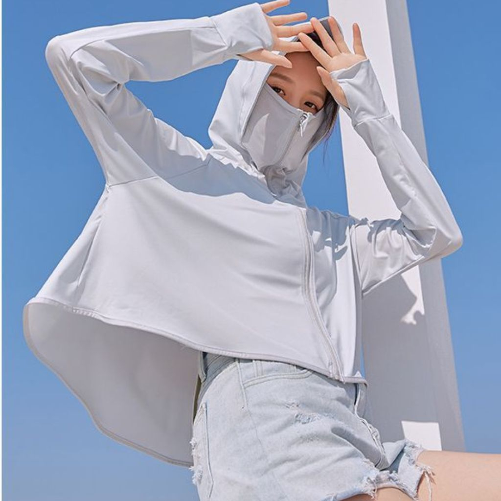 Áo chống nắng ngắn chống tia uv chống nắng tốt egentlehanoi | BigBuy360 - bigbuy360.vn