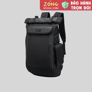 Balo phượt, du lịch, laptop chống nước – 15.6 inch – Ozuko Rolltop