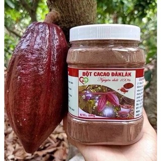 500gram bột cacao đăk lăk hàng nguyên chất 100%