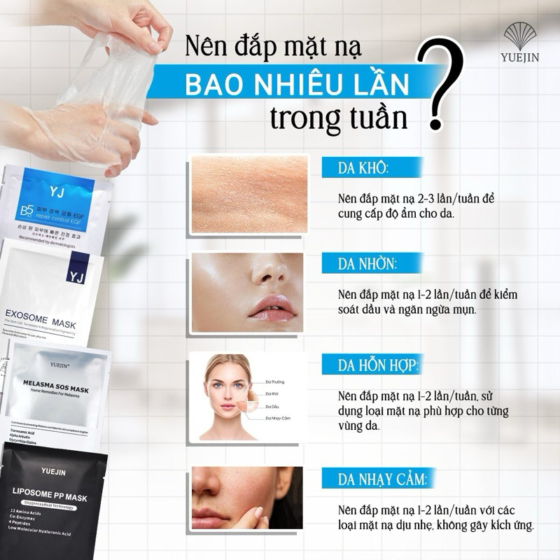 Mặt nạ Yuejin B5 Repair Control EGF Cấp ẩm phục hồi da (25ml) | BigBuy360 - bigbuy360.vn