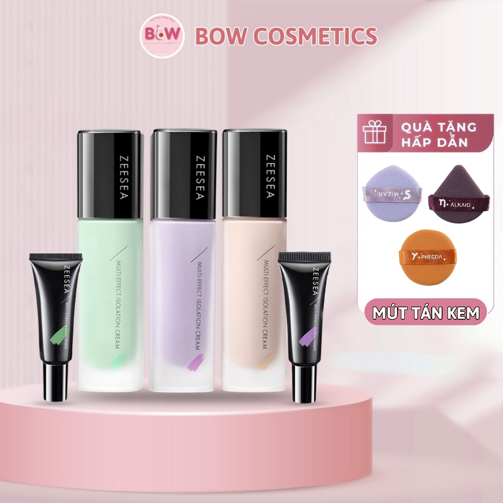 [Hoả Tốc] Kem lót ZEESEA Kiềm Dầu, Nâng Tông Da, Che Lỗ Chân Lông, Làm Mịn Da, Kem Lót Makeup Zeesea 10g,30g