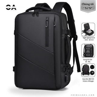 Balo Laptop 15.6 16 17 Inch Chống Sốc Nhiều Ngăn Sức Chứa Lớn Phù Hợp Đi Làm Đi Học Du Lịch M654