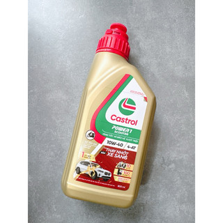 Nhớt Castrol Power xe tay ga 10W-40 800ml và 1lit hàng Chính Hãng