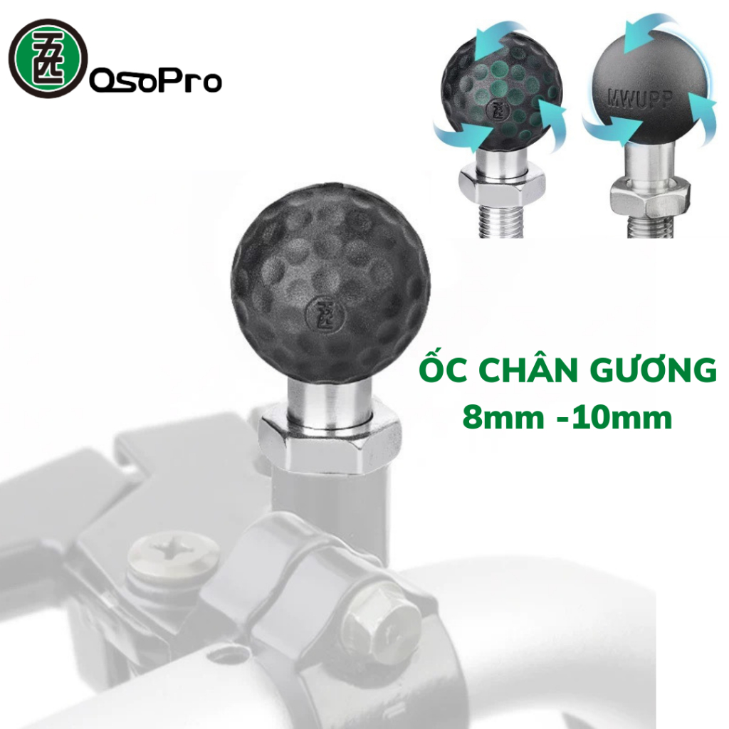 ỐC BẮT CHÂN GƯƠNG OSOPRO CHÍNH HÃNG