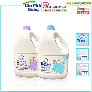 Nước giặt quần áo em bé Dnee 3000ml (Chính hãng có tem Đại Thịnh) hàng chính hãng