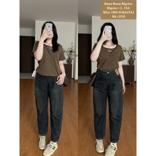 Quần jean bigsize ống baggy m5531 55-95kg