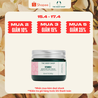 Kem dưỡng ẩm ban ngày The Body Shop Mousiture Day Cream Vitamin E 50ml
