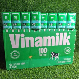 Sữa tươi Vinamilk 100% hộp 110ml