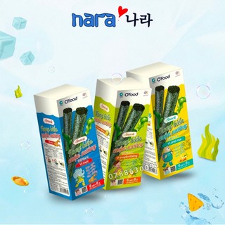 Snack Rong Biển Cuộn Nướng Giòn 6g O'food