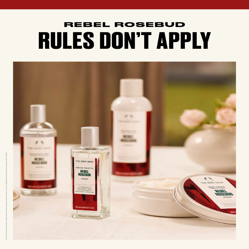 Sữa Tắm Rebel Rosebud Shower Gel 250ML The Body Shop