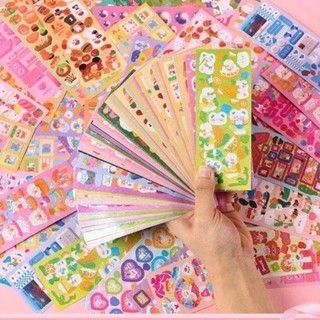 Combo 100 tấm sticker lấp lánh, sticker dán, nhãn dán trang trí sổ, ốp điện thoại, trang trí toploader