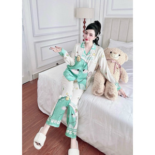 Đồ bộ lụa xước (Ảnh thật)