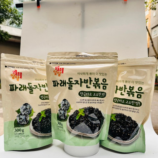 Rong biển vụn xào vừng 300g Hàn Quốc Teasan lá kim vụn ăn liền