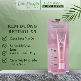 Kem Dưỡng Premium Retinol X5 Elastin Cream Skinpastel, Kem Trẻ Hoá ,Kem Phục Hồi,Kem Dưỡng Trắng 30ml Hàn Quốc