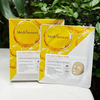 Mặt nạ Collagen Medi Answer Vita Collagen Mask 37g mặt nạ thạch vàng medianswer