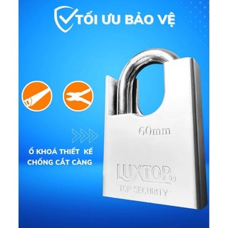 (GIÁ HỦY DIỆT) Ổ khoá chống cắt LUXTOP 60mm