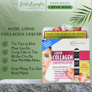  Nước Uống Đẹp Da Collagen Liqui Collagen Liquid Dạng Nước 30 Ống - Hàng Mỹ 