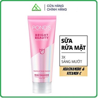 Sữa Rửa Mặt Pond's Bright Beauty Sáng Da 100ml