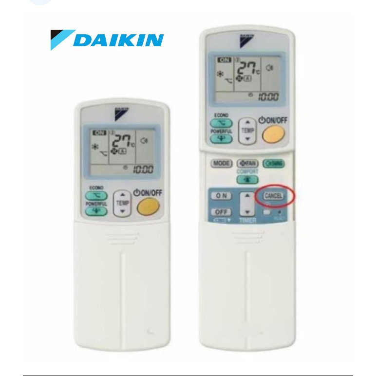 REMOTE DAIKIN CHÍNH HÃNG BẢO HÀNH 1 NĂM