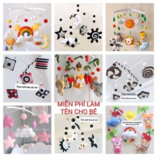 Đồ chơi treo nôi cũi kích thích thị giác trẻ sơ sinh Sản phẩm vải cao cấp may thủ công🙊❤🙈CHỌN LỌC 30 MẪU HOT NHẤT 2025