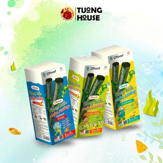 Snack Rong Biển Cuộn Nướng Giòn 6g O'food