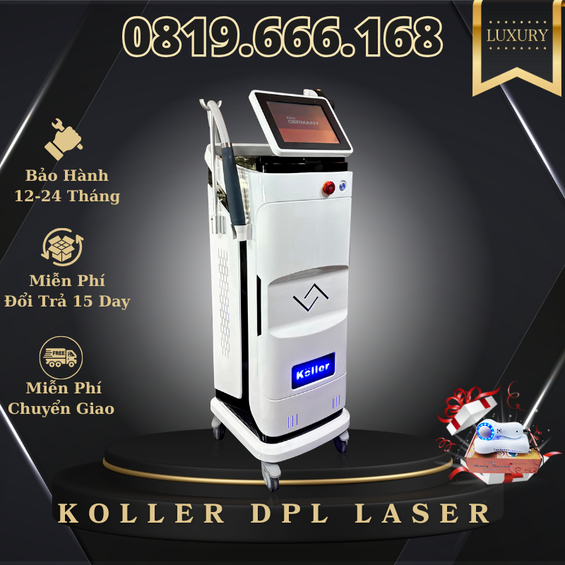 Máy Triệt Lông Laser Xóa Xăm 2in1 | Máy Lazer Diode Laser Beauty Gemany SPA