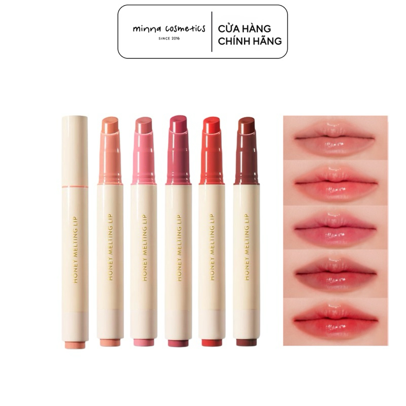 [Nature Republic] Son Dưỡng Bấm Có Màu Nature Republic Honey Melting Balm