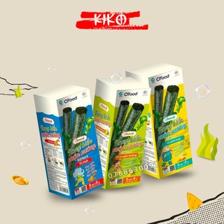 Snack Rong Biển Cuộn Nướng Giòn 6g O'food