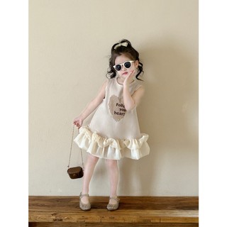 Váy/ Đầm sát nách, váy ba lỗ, váy babydoll viền bèo, váy thiết kế mùa hè cho bé gái