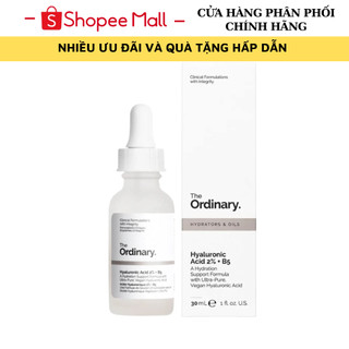 The Ordinary Hyaluronic Acid 2% + B5 30ml Tinh Chất Cấp Ẩm và Phục Hồi