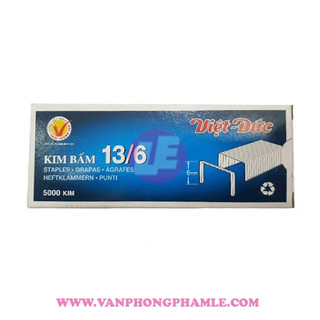 Kim bấm gỗ 13/6 Việt Đức (Hộp)