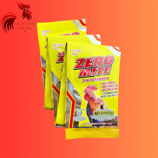 1 Gói Zero Mite - Xà bông tắm gà đẹp lông, diệt rận mạt