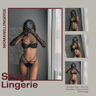 DL007 Set đồ lót sexy cao cấp đan dây có gọng, set lingerie gợi cảm ren sexy - Mơ Màng