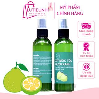 Tinh dầu Bưởi Xanh ngăn rụng tóc và kích thích mọc tóc - Xịt bưởi, xịt mọc tóc bưởi xanh