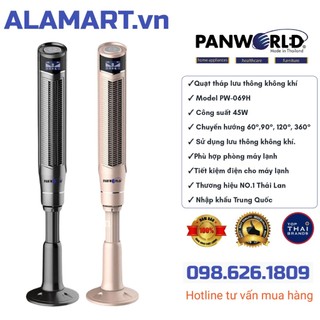 Bán sỉ - quạt tháp remote panworld pw-069h xoay 360°