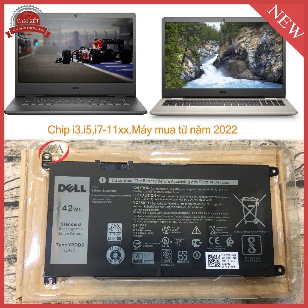 Pin Sạc dell Vostro 3400