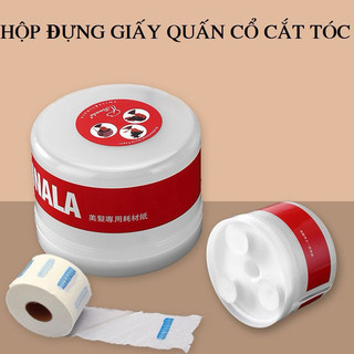 Hộp để giấy quấn cổ cắt tóc nam barber - kvhg0820