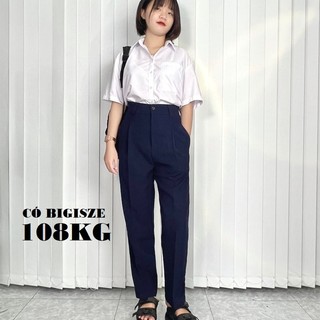 Quần tây 2 Ly học sinh, sinh viên, nhân viên công sở, có bigsize 108KG