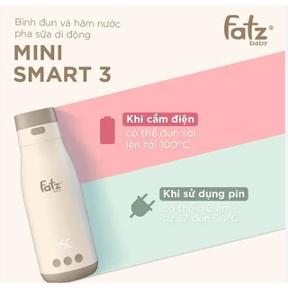 Bình đun và hâm nước pha sữa di động Mini Smart