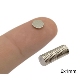 Nam châm trụ 6x1-6x2-6x3-6x4-6x5-6x8-6x10mm lực hút siêu mạnh