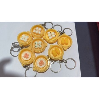 Móc khoá đồ ăn mô hình phiên bản mini