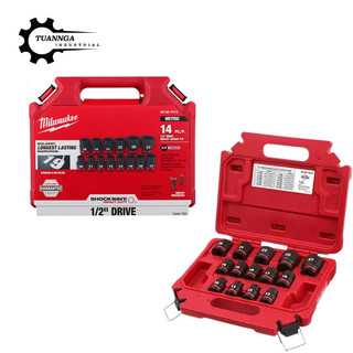 Bộ đầu khẩu milwaukee 49-66-7013 đầu 1/2inch , 14pcs