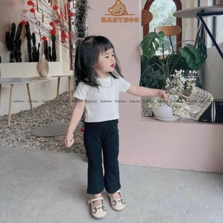 Quần legging ống loe cho bé
