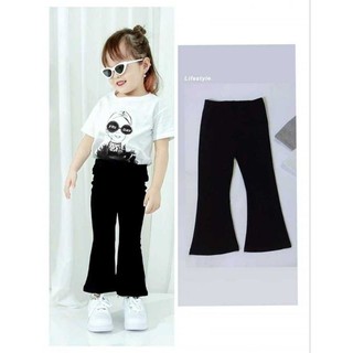 Quần legging ống loe cho bé