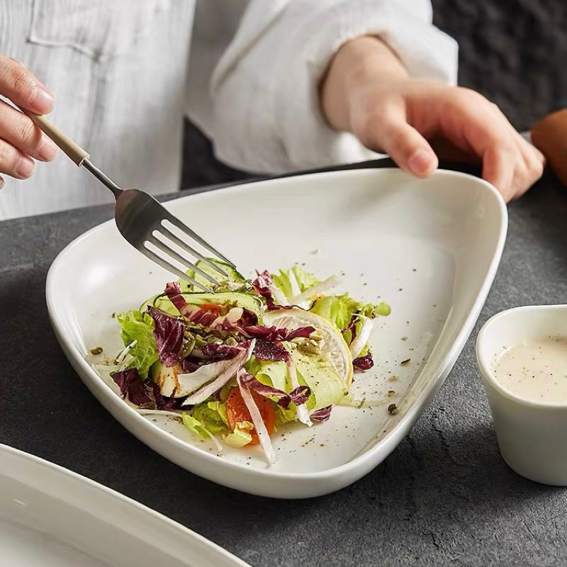 Đĩa sứ vintage decor Pebble cao cấp | Pebble Disc