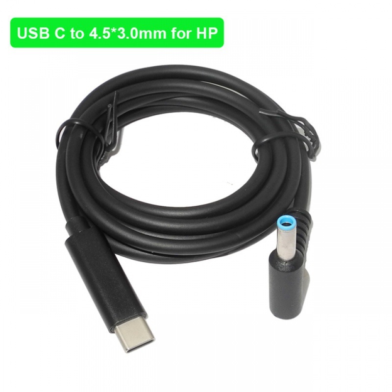 [NEW 2025] Dây cáp sạc PD 20V 65W USB Type C sang nguồn điện DC cho laptop hỗ trợ công suất 65W máy tính xách tay